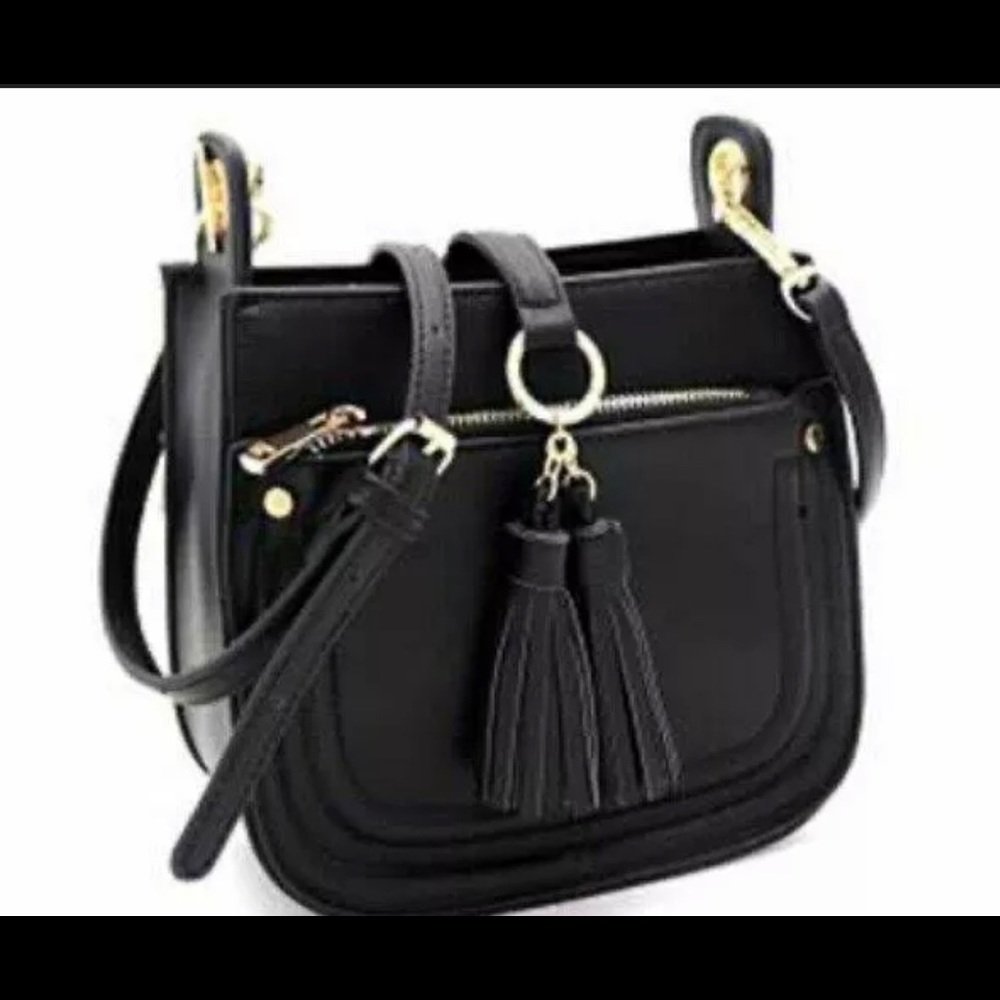 Double Tassel Shoulder Bag